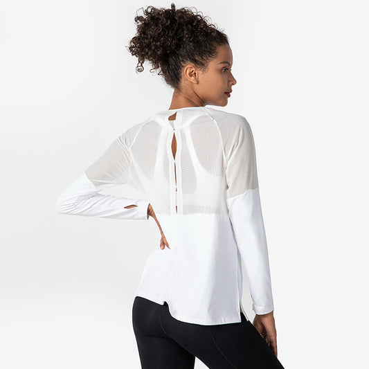 Performance Mesh Back Activewear Shirt