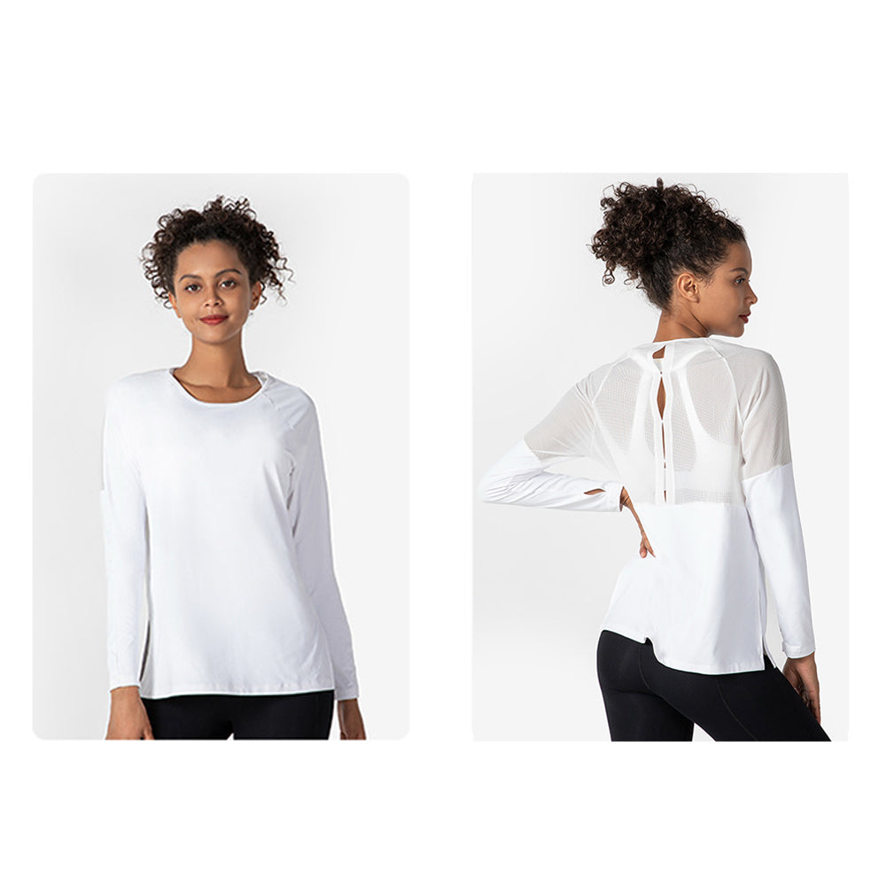 Performance Mesh Back Activewear Shirt