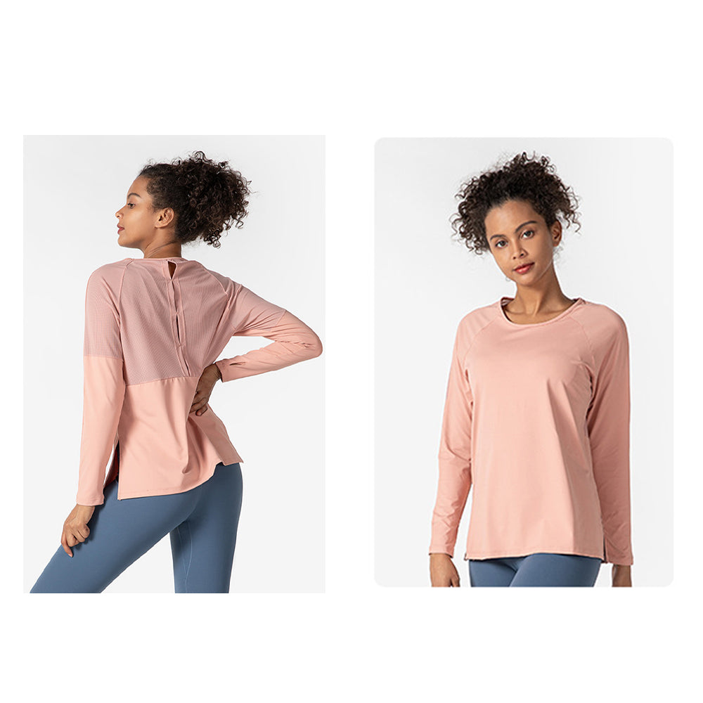 Performance Mesh Back Activewear Shirt