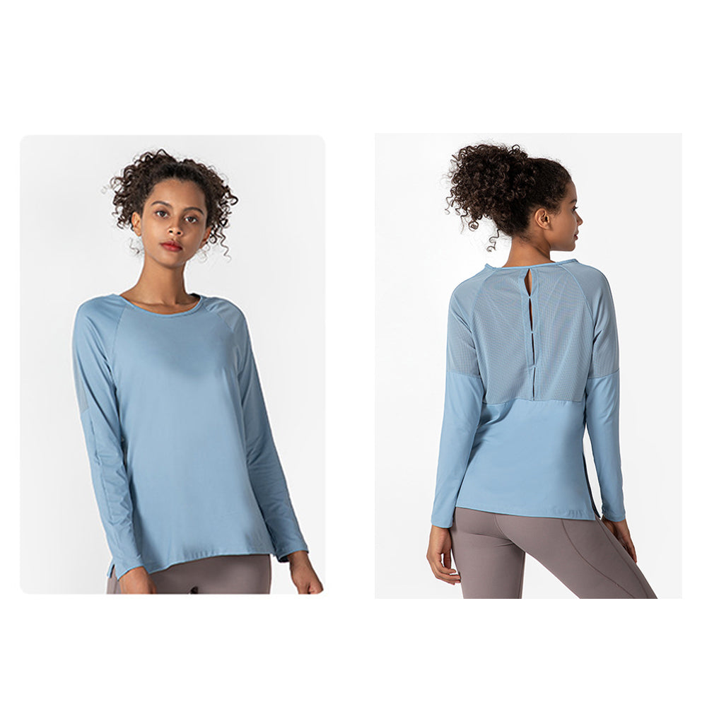 Performance Mesh Back Activewear Shirt