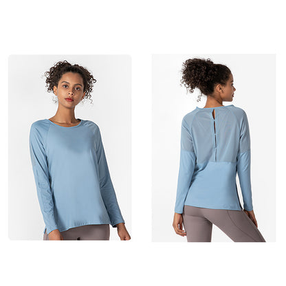 Performance Mesh Back Activewear Shirt
