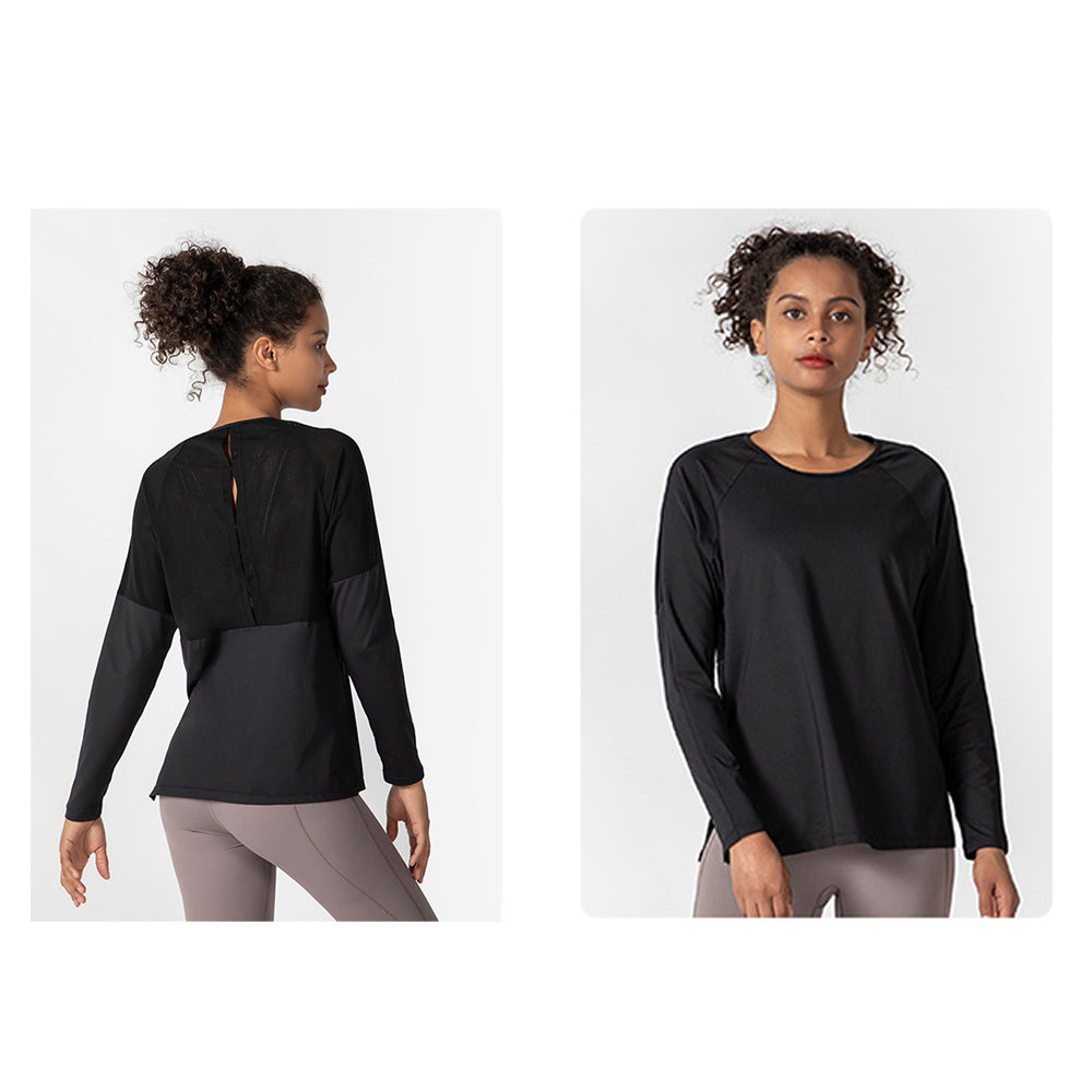 Performance Mesh Back Activewear Shirt